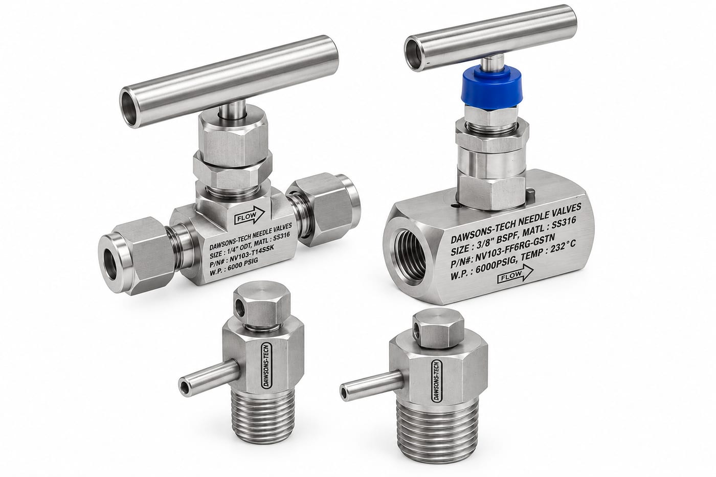 Needle & bleed valves